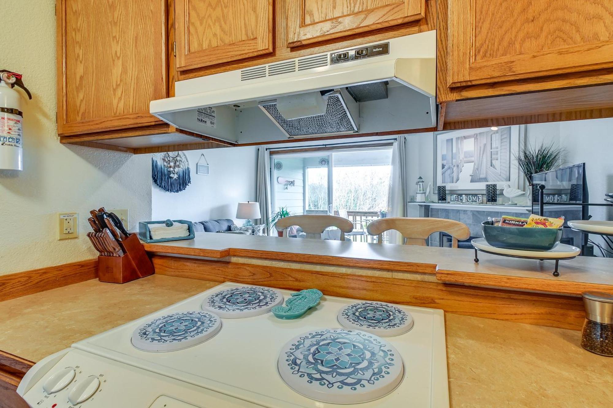 Ocean Shores Condo With Balcony Less Than 1 Mi To Beach! Esterno foto